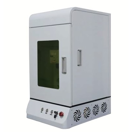 20W Mini Enclosed Reci Fiber Marker Made Vietnam for Marking Metal Wood Rubber. AI BMP PLT Graphic Formats Tariff-Free Sale