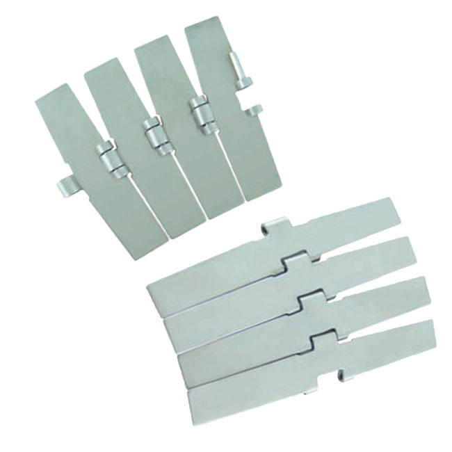 Tariff-free SS8857M Magnetic Heavy Duty Sideflexing Stainless Steel Flat Top Chain for Bottle Factory Production Made in Vietnam