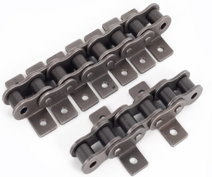 Industrial Short Pitch Roller Chain With A1/K1 Attachments 08A 10A 12A 16A 20A 24A 28A 32A 08B 10B 12B 16B 20B Made in Vietnam