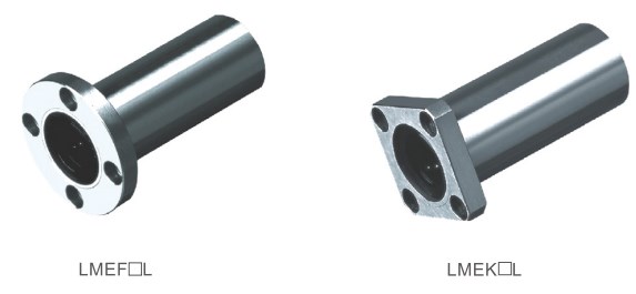 Brand New LMEF/K..L (KBF/K..W) Series Long Type Flange Linear Bearing Bushing Made in Vietnam Exempt From Tariffs Steel Material