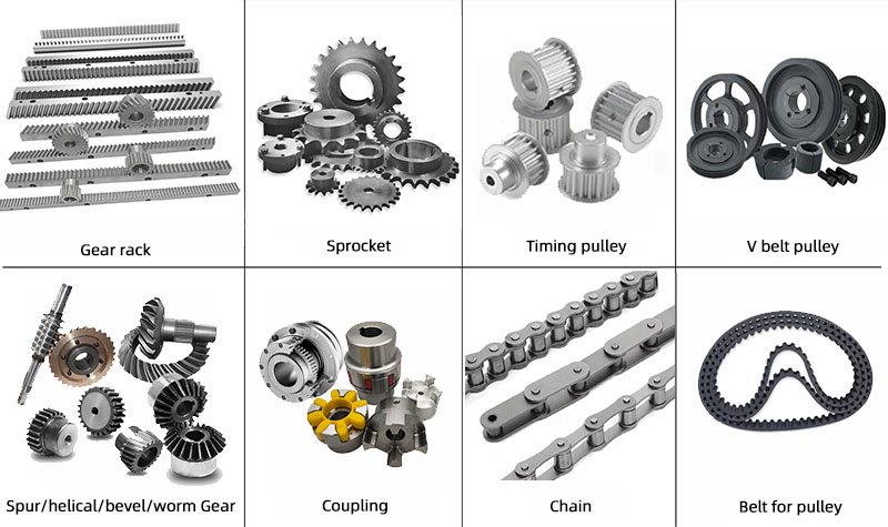 Customizable Steel Roller Chain Engineer Class Agricultural Pintle Cast Iron Weld Hub Finished Bore Idler Bushing Taper Lock QD